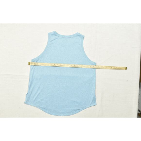 Nike Dri-FIT Women's Blue The Nike Tee Tank Top Plus Size 1X Gym Run Yoga - Picture 4 of 8